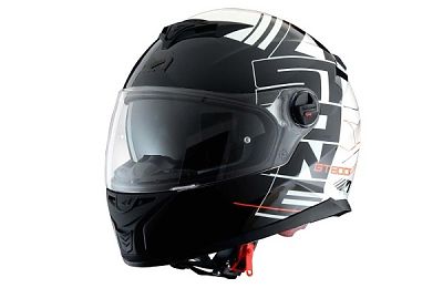 Шлем GT800 ASTRO white black (белый/черный)