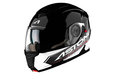 Шлем модуляр RT 1200 черный/белый