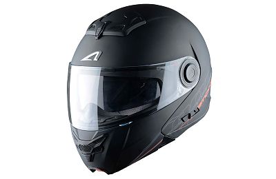 Шлем модуляр RT 800 Solid, черный/матовый